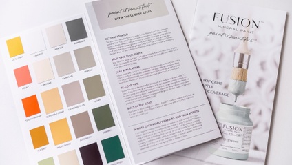 Product image for Málningar ráð og leiðbeiningar um Fusion mineral paint