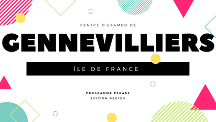 Product image for Centre d'examen de Gennevilliers