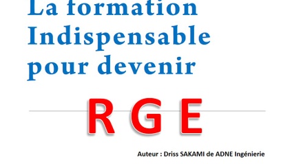 Product image for Formation RGE