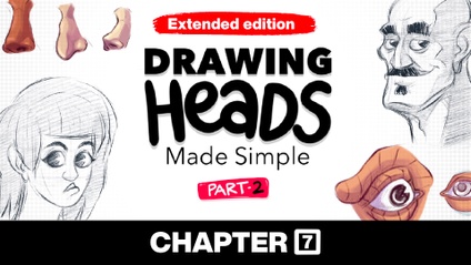 Product image for Drawing Heads Made Simple Part II  - Drawing Camp CH7