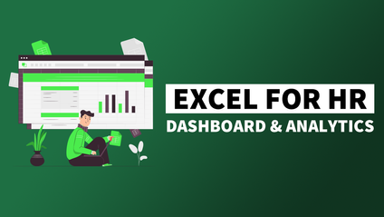 Product image for Excel for HR Dashboard and Analytics