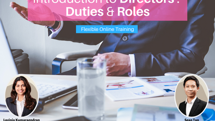 Product image for (English) Introduction to Directors : Duties and Roles by Sean Tan & Lavinia Kumaraendran- (Thomas Philip Advocates & Solicitors)
