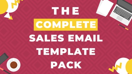 Product image for The Complete Sales Email Template Pack