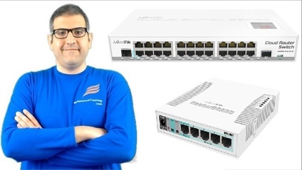 Product image for VLAN & VXLAN on MikroTik with LABS (RouterOS v6 & v7)