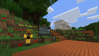 Product image for Minecraft: Building a Pollinator Garden