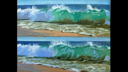 Product image for Exploring The Landscape - Learn How to Paint Wave