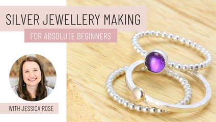 Product image for Silver Jewellery Making for Absolute Beginners FREE course