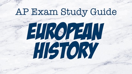 Product image for AP Study Guide: European History