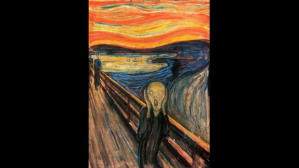 Product image for Paint-A-Long - Recreation of The Scream by Edvard Munch