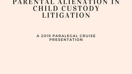 Product image for Parental Alienation in Child Custody Litigation