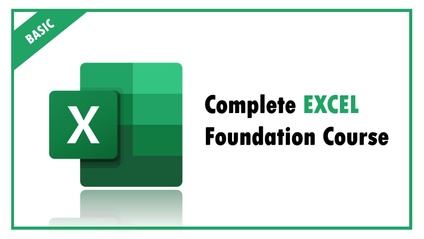 Product image for Complete Excel Foundation Course