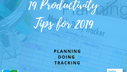 Product image for 19 Tips for Productivity and Time Management