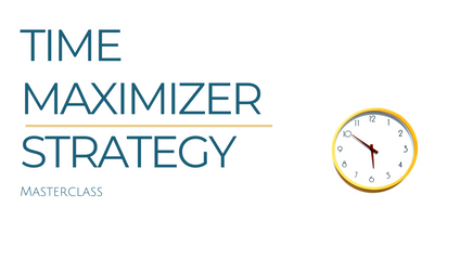 Product image for Time maximizer strategy