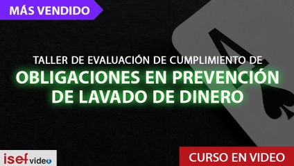 Product image for TALLER DE EVALUACIÓN DE CUMPLIMIENTO DE OBLIGACIONES EN PREVENCIÓN DE LAVADO DE DINERO