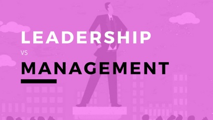 Product image for Leadership Skills vs. Management