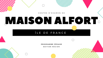 Product image for Centre d'examen de Maison Alfort V2