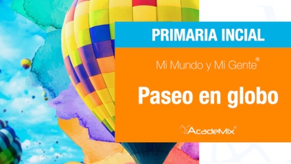 Product image for 1º. 17. Paseo en globo (Alumno)