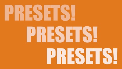 Product image for Presets! Presets! Presets!