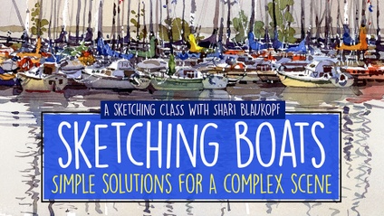 Product image for Sketching Boats: Simple Solutions for a Complex Scene