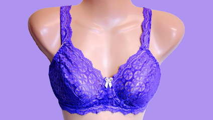 Product image for Course 3: Wired or Unwired bra fully in lace.