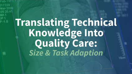 Product image for Translating Technical Knowledge Into Quality Care: Size & Task Adaption