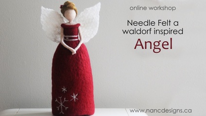 Product image for Needle Felted Angel