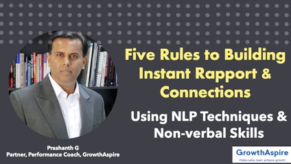 Product image for Five Rules To Build Instant Rapport & Connections