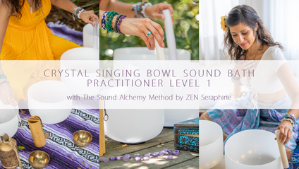 Product image for Crystal Singing Bowl Sound Bath Practitioner Level 1 (6-month) (Fall Semester)
