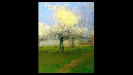 Product image for Paint-A-Long - Recreation of Spring Blossoms, Montclair⁠ by George Inness