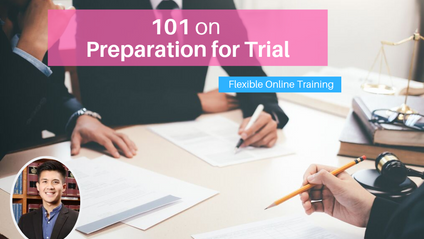 Product image for (English) 101 on Preparation for Trial by Clinton Tan - (Thomas Philip Advocates & Solicitors)