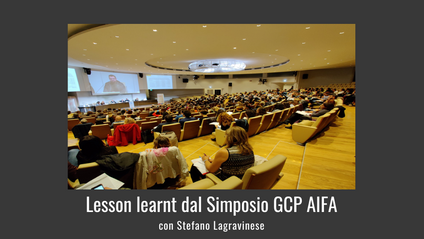 Product image for Lesson learnt dal Simposio GCP