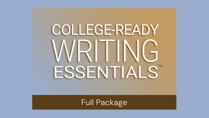 Product image for College-Ready Writing Essentials - Full Package