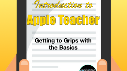 Product image for Getting Started with Apple Teacher & an Intro to Portfolio