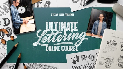 Product image for The Ultimate Lettering Online Course