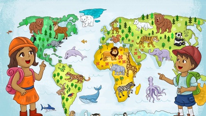 Product image for World of Animals - Beginner Spanish level
