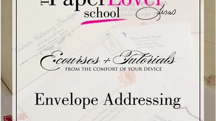 Product image for Envelope Addressing {Step by Step Guide}
