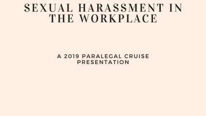 Product image for Sexual Harassment in the Workplace