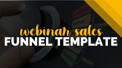 Product image for Webinar Sales Funnel Template