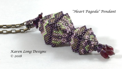 Product image for "Heart Pagoda" Pendant