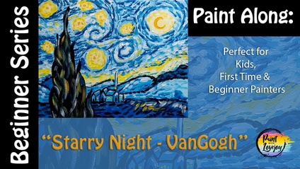 Product image for $3 Course: Van Gogh Starry Night