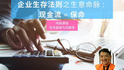 Product image for （中文) Covid-19 企业生存法则之 生意命脉 ：现金流 =保命 by AdrianYeo Chartered Accountants