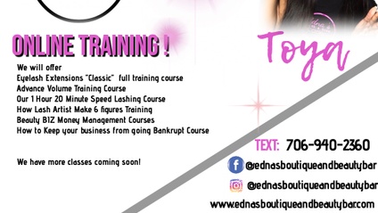Product image for (12) (1) ONLINE EYELASH EXTENSION TRAINING - Beginners course PAID VIA CASH APP OR INVOICE