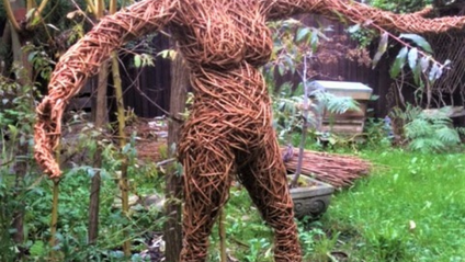 Product image for Figurative Willow Sculpture - Female form