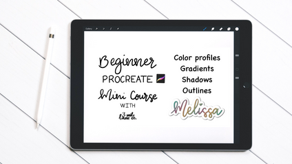 Product image for Beginner Procreate Mini Course 1