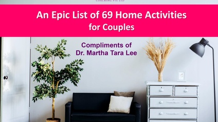 Product image for 69 Home Activities For Couples