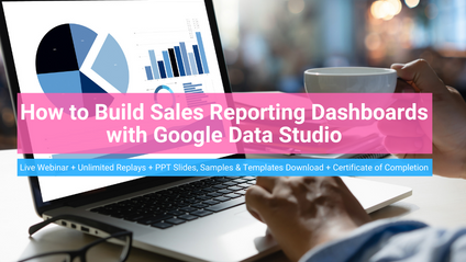 Product image for (English) How to Build Sales Reporting Dashboards with Google Data Studio