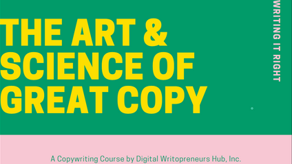 Product image for Digital Writopreneurs Copywriting Basics for Beginners (6999 INR)
