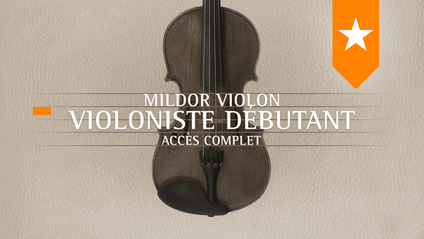 Product image for Violoniste débutant