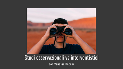 Product image for Studi Osservazionali vs Interventistici