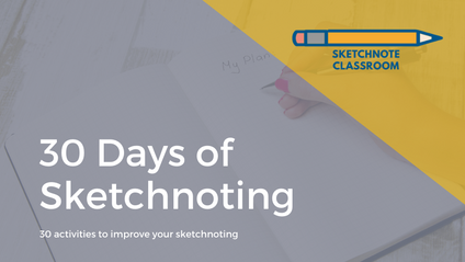 Product image for 30 Days of Sketchnoting